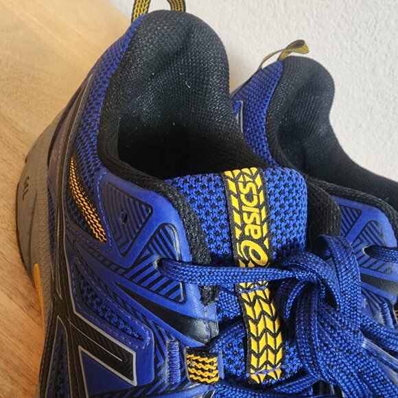 ASICS Shoes Sneaker Mens Size 13 Blue Black GEL-Venture 8 Trail Running 1011A824 main image 10